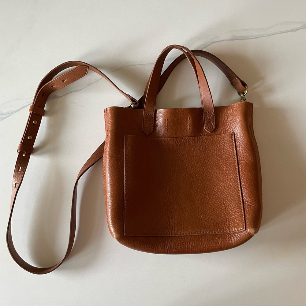 Madewell Leather Transport Crossbody Bag